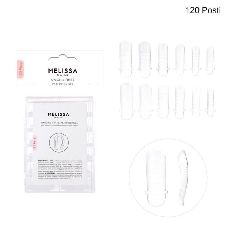 Melissa Unghie Finte Polygel Trasparente vendita online negozio