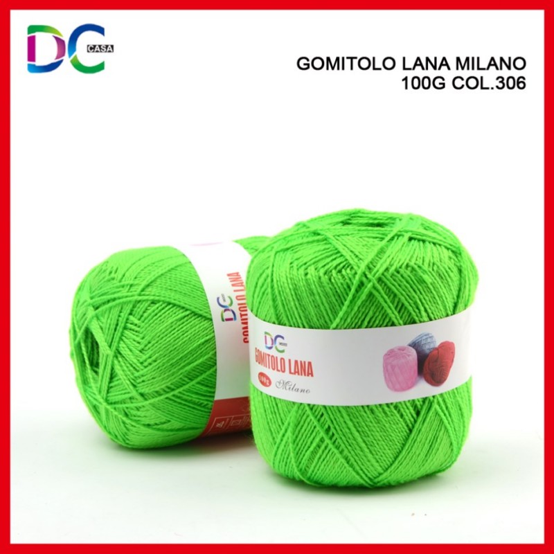 Gomitolo Lana Milano 100G Col.306 vendita online - negozio cinese Accessori  Merceria