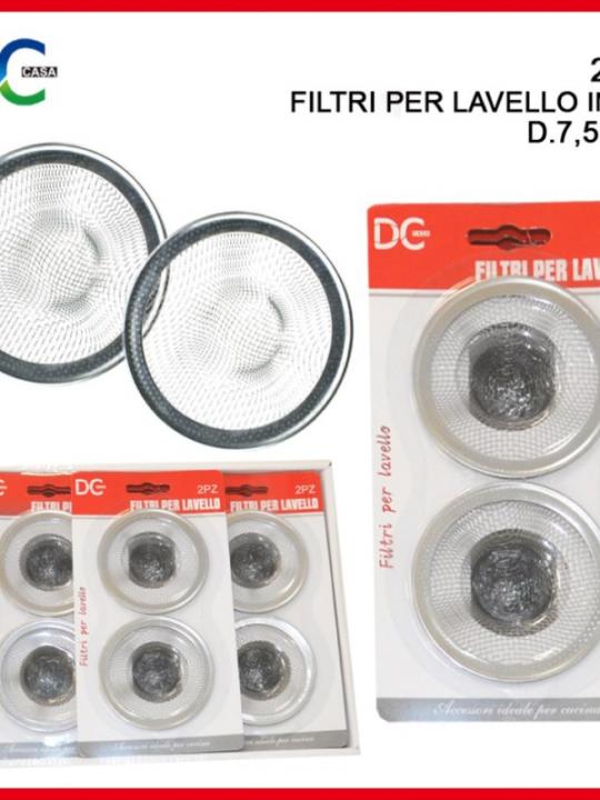 Filtri Per Lavello Inox 11,5/7,5/5,5Cm 3