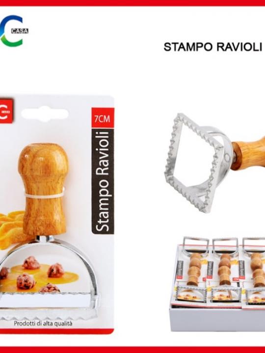 Stampo Ravioli Quadrati 7Cm