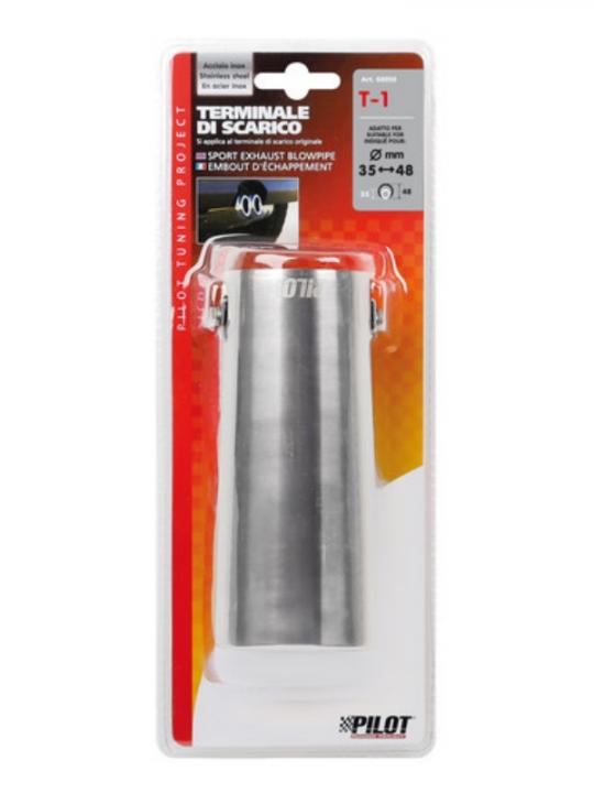 Terminale T-1 Acciaio Inox    Diam.35-48