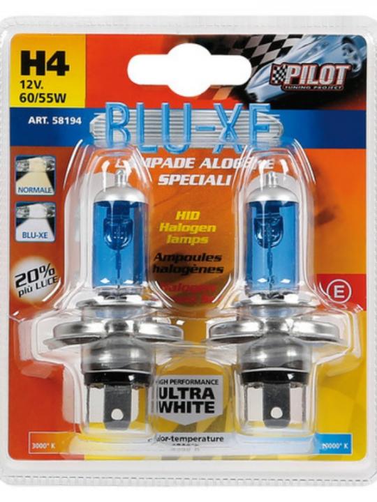 Cp.Lampde H4 Blu-Xe 60/55W D/Blister