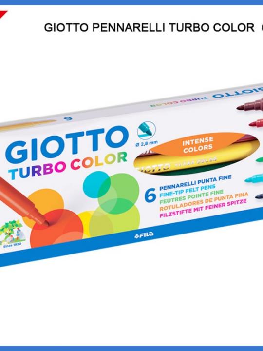 Giotto Pennarelli Turbo Color 6Pz