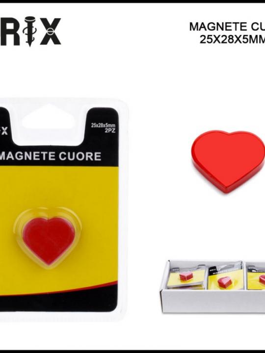 Magnete Cuore 25X28X5Mm 2Pz