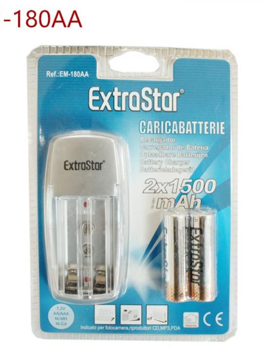 Caricabatterie Con 2*Aa 150Mah