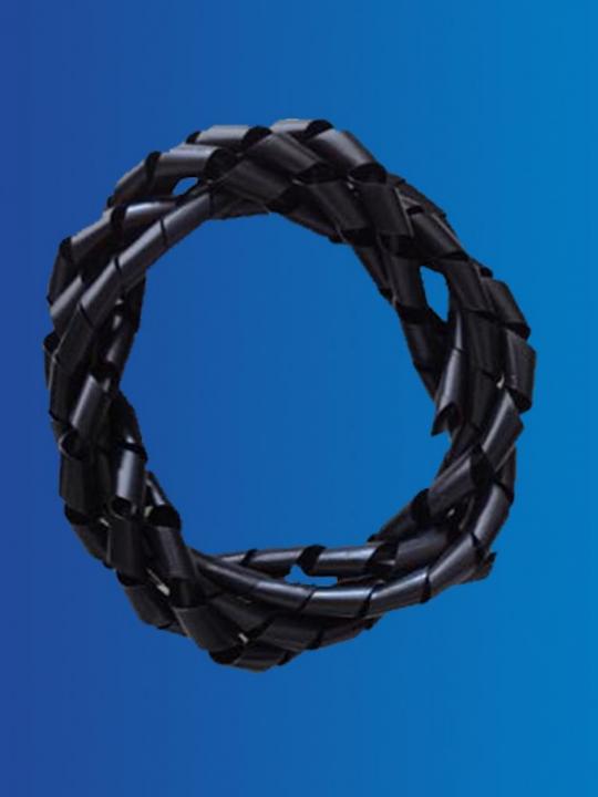 Spirale Avvolgicavi 5M/10Mm Nero