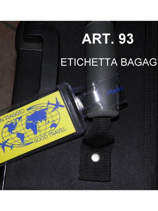 Etichetta Bagagli