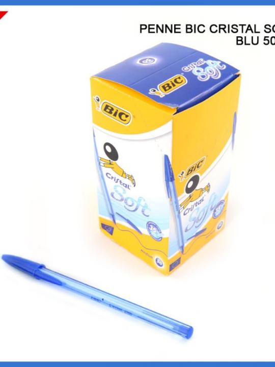 Bic Penna Sfera Cristal Soft 1.2Mm Blu