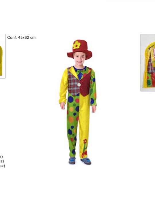 Vestito Clown Bimbo 3 Misi