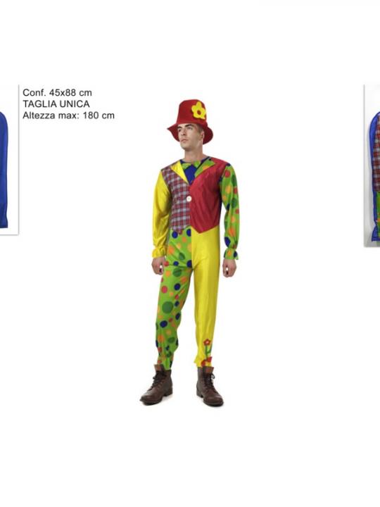 Vestito Clown Adulto