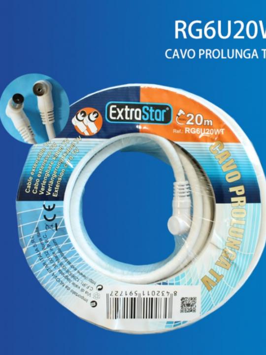 Cavo Prolunga Tv 20M Qta/24