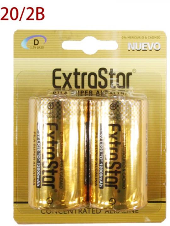 Pila Torcia Alcalina Blister 2Pz
