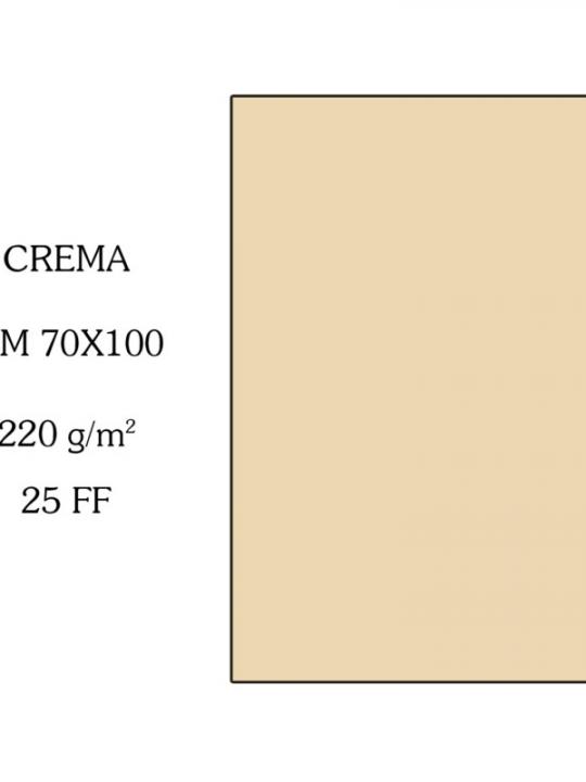 Canson Cartoncino 70X100Cm 220G Crema