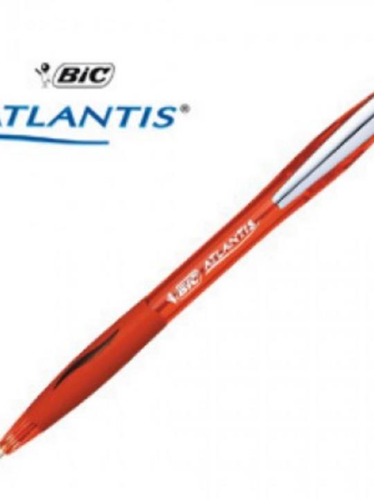 Bic Penna A Scatto Atlantis Soft 1Mm Ros