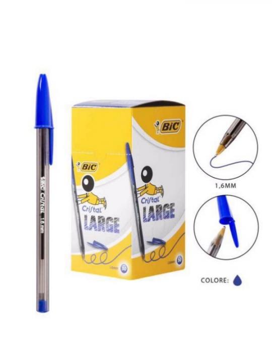 Bic Cristal Large 1.6Mm Blu