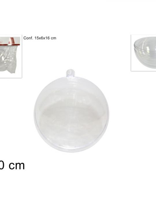 Sfera Plastica Trasparente 10Cm Axx/10 (