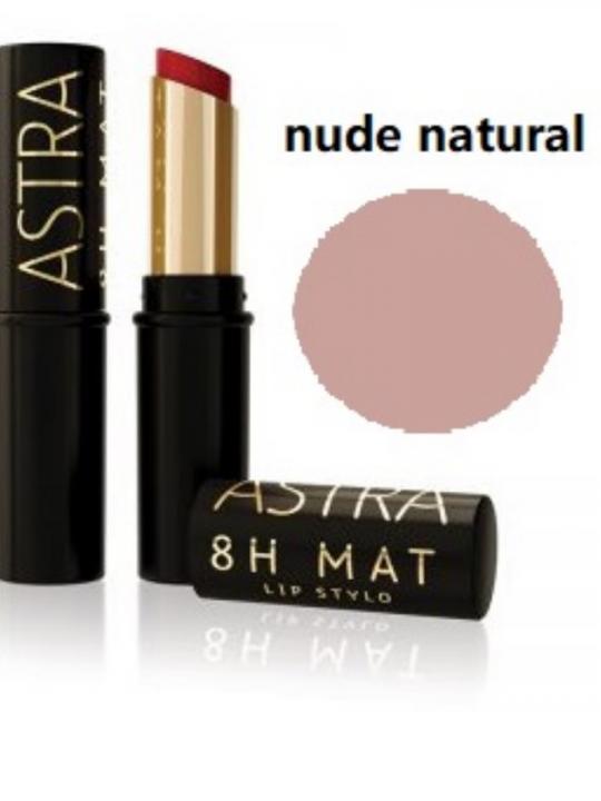 Astra 8H Mat Lip Stylo Nude Natural 016