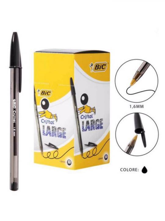 Bic Cristal Large 1.6Mm Nero