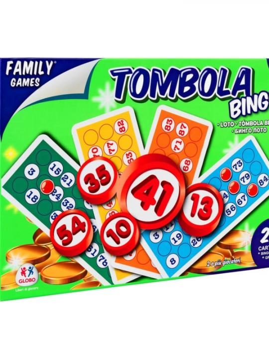 Gioco Tombola 24 Cartelle