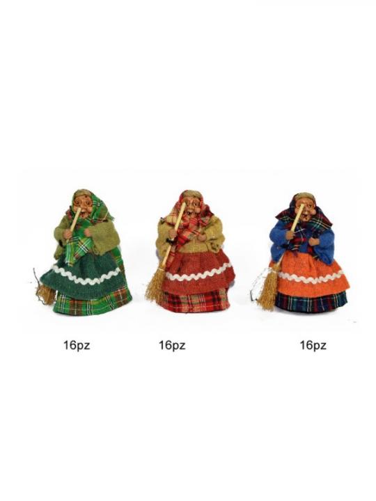 Befana C/Occhiali Cm11