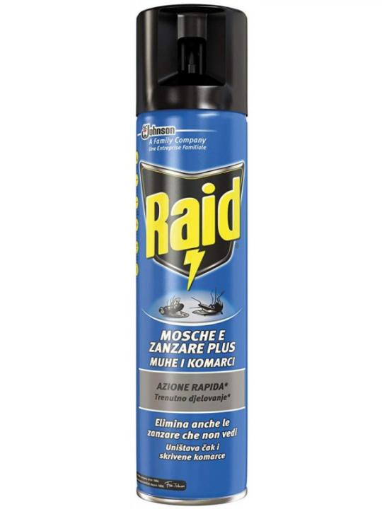 Raid Mosche & Zanzare 400Ml