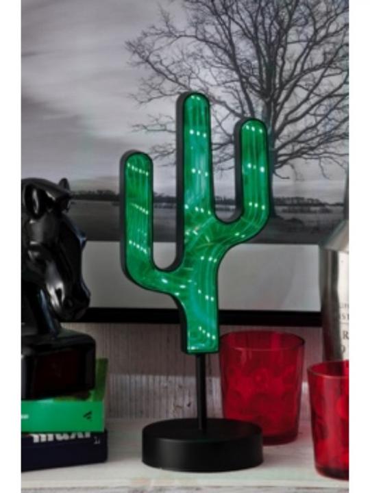 Dec Lum Led Specch Cactus 15X10Xh30