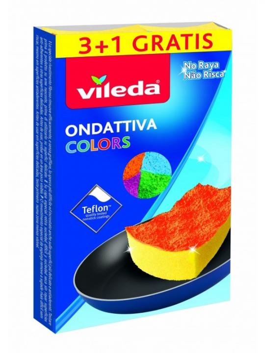 Vileda Ondattiva Colors Pz 3+1