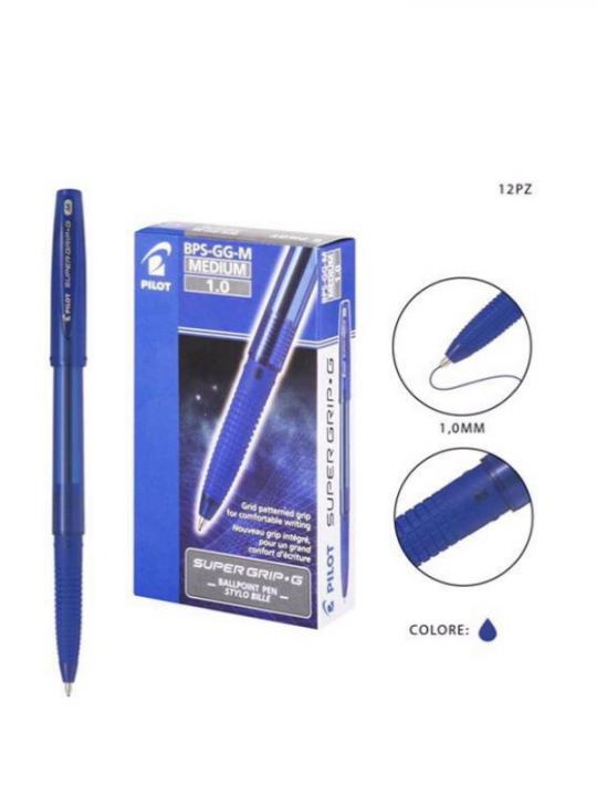 Pilot Super Grip P Blu 1.0Mm 1Pz