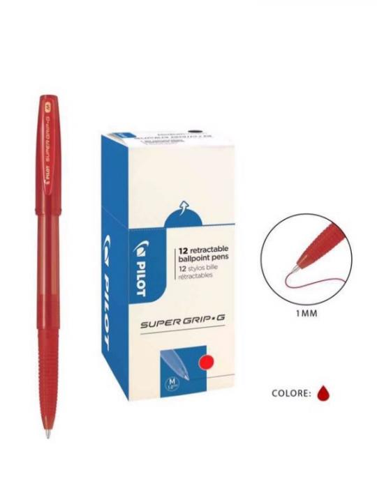 Pilot Super Grip P Rosso 1.0Mm