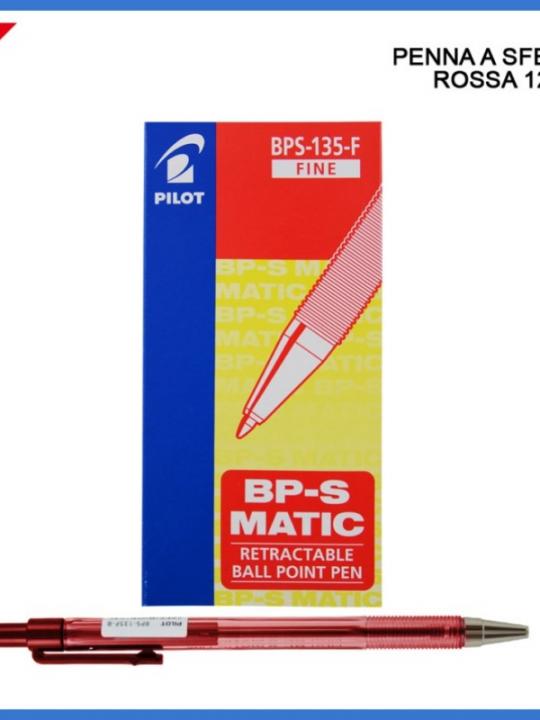 Pilot Penna Sfera Bp-S Matic Fine Rosso