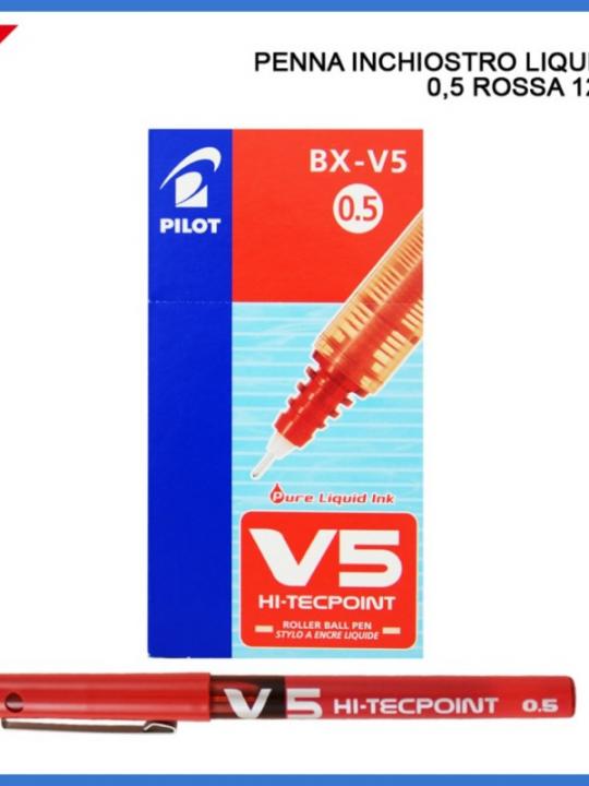 Pilot Roller V5 Rosso 1Pz