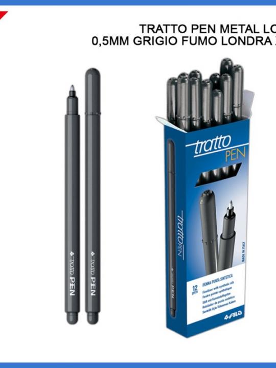 Tratto Pen Metal Lool 0.5Mm Fumo Londra