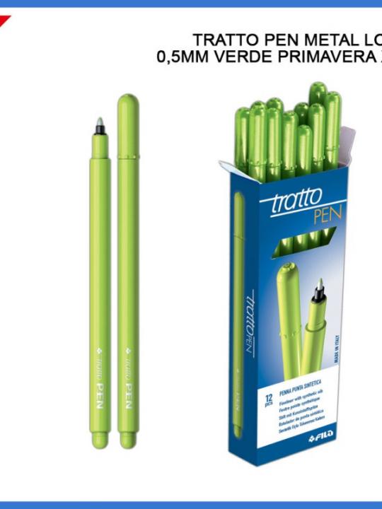 Tratto Pen Metal Look 0.5Mm Verde Primav