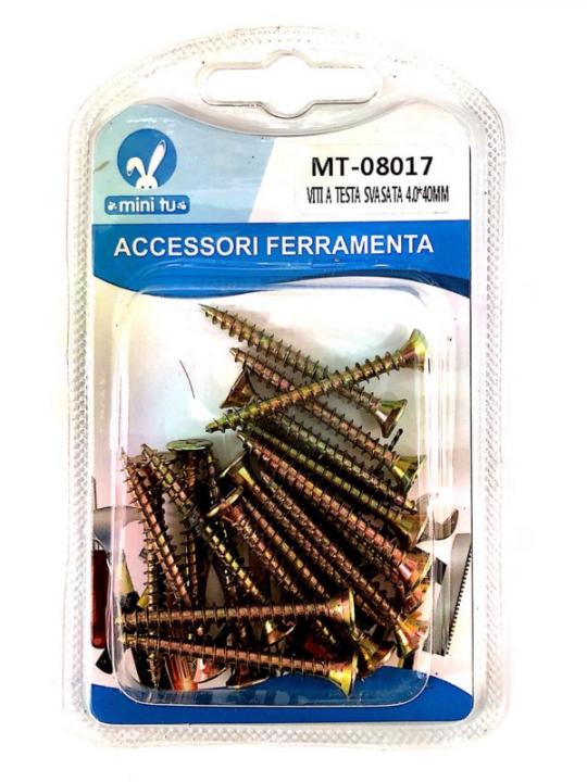 Viti A Testa Svasata 4.0*40Mm18Pz\-Ky-15