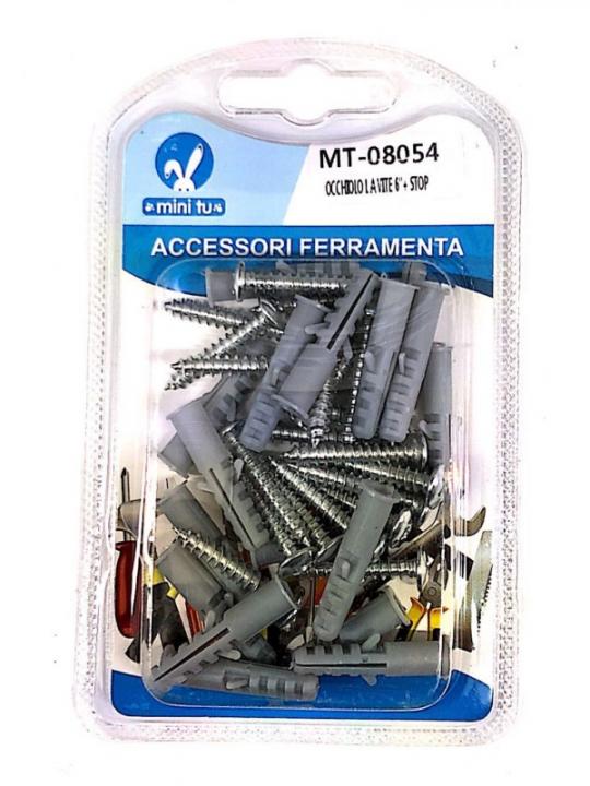 Occhiolo L A Vite 6  + Stop20+20Pz\-Ky-1