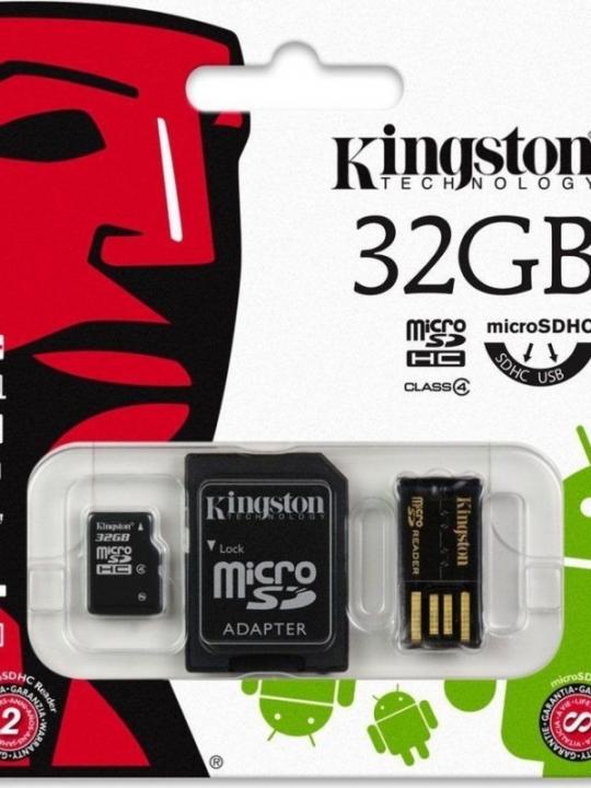 Kingston Micro Sd Mbly 10 G2 32Gb