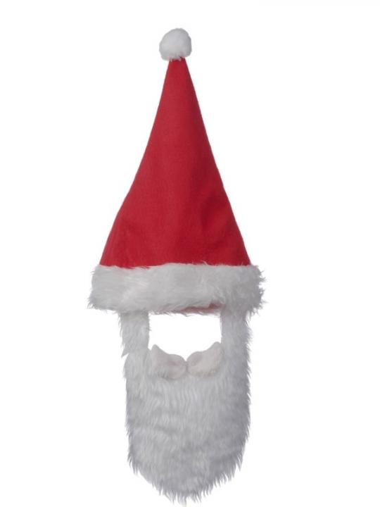 Cappello Natale Con Barba Cm29X68