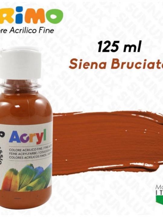 Colore Acrilico Bottiglia 125Ml Siena Br