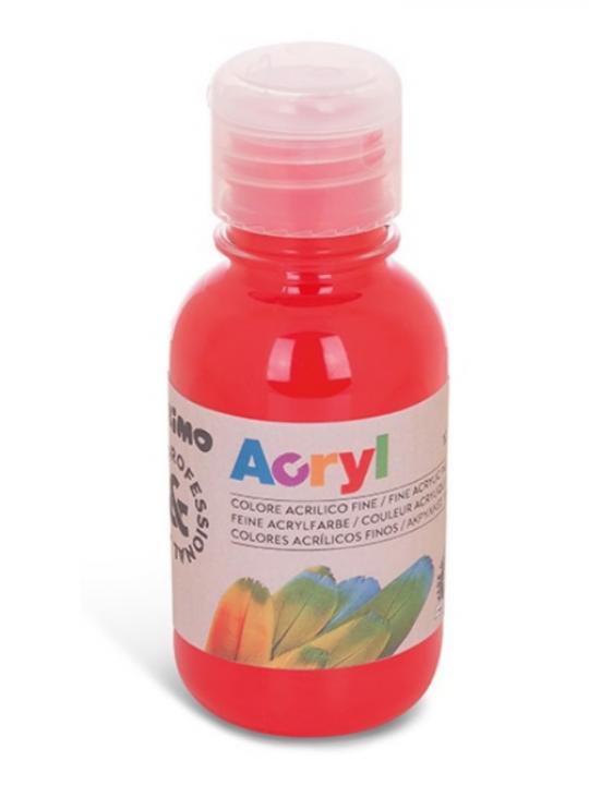 Colore Acrilico Bottiglia 125Ml Vermigli