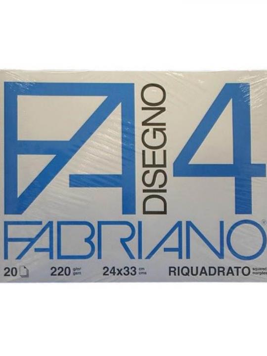 Fabriano Blocco Disegno F4 24X33Cm 220G