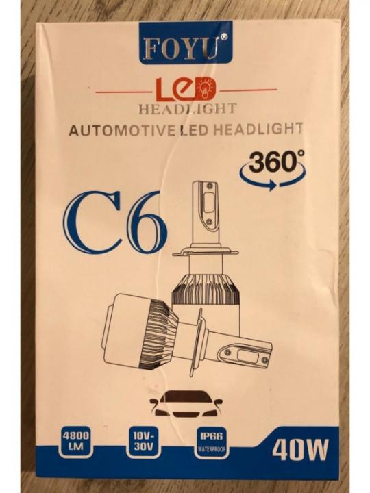 Lampadina Auto C6 H7