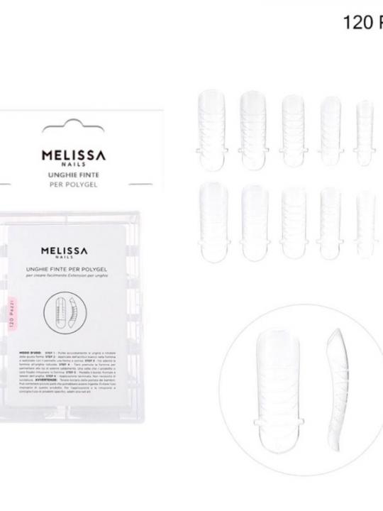 Melissa Unghie Finte Polygel Trasparente