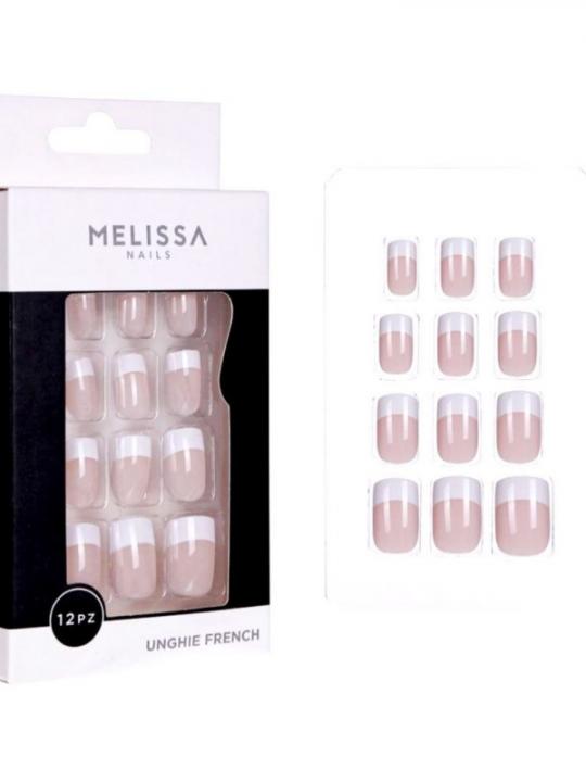 Melissa Unghie Finte French 12Pz