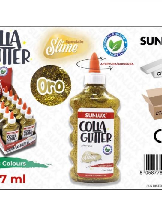 Colla Glitter Oro 177Ml