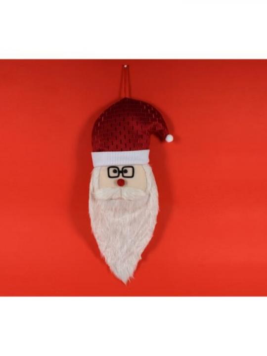 Dietroporta Viso Babbo Natale 60Cm