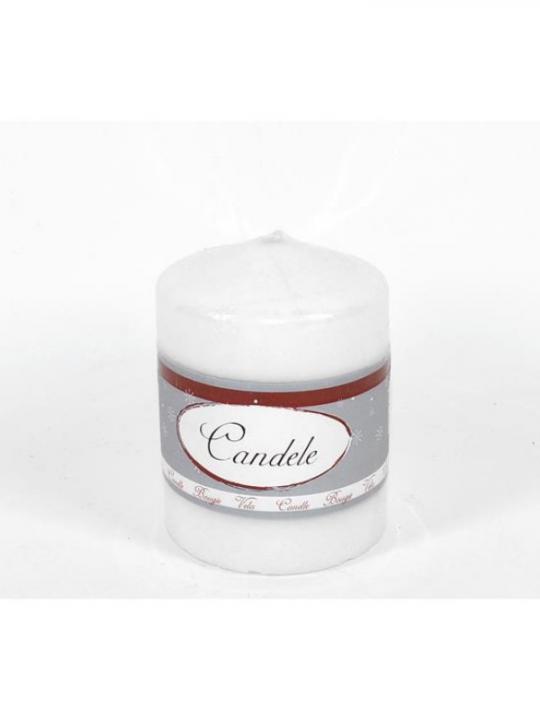 Candela 10X7.5Cm Bianco