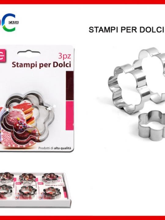 Stampi Per Dolci Set 3Pz