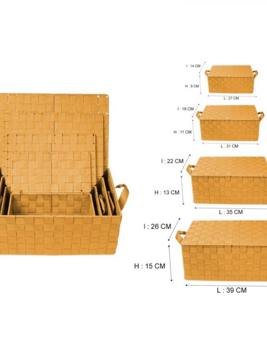 Corb Sangle + Couv Curry  27X14Xh9