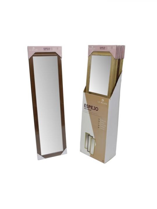Specchio Di Legno 30X120 Cm
