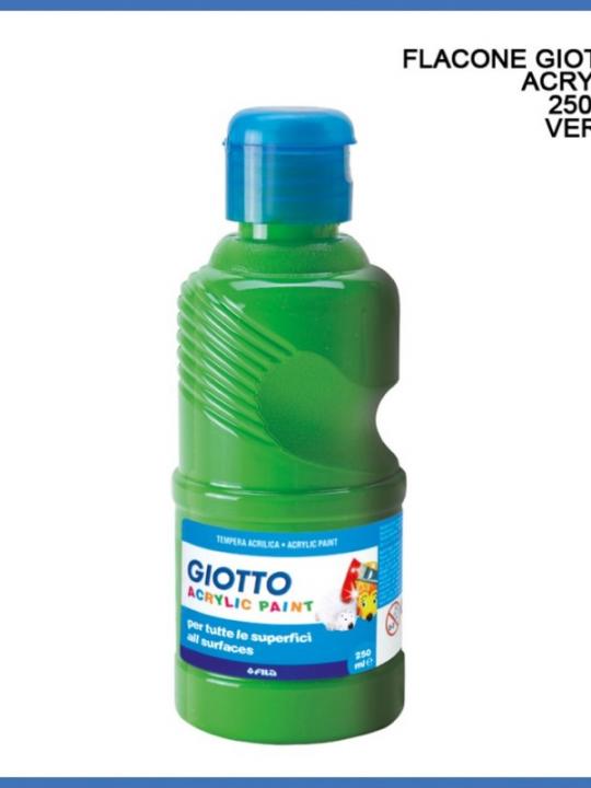 Giotto Acrylic Paint 250Ml Verde